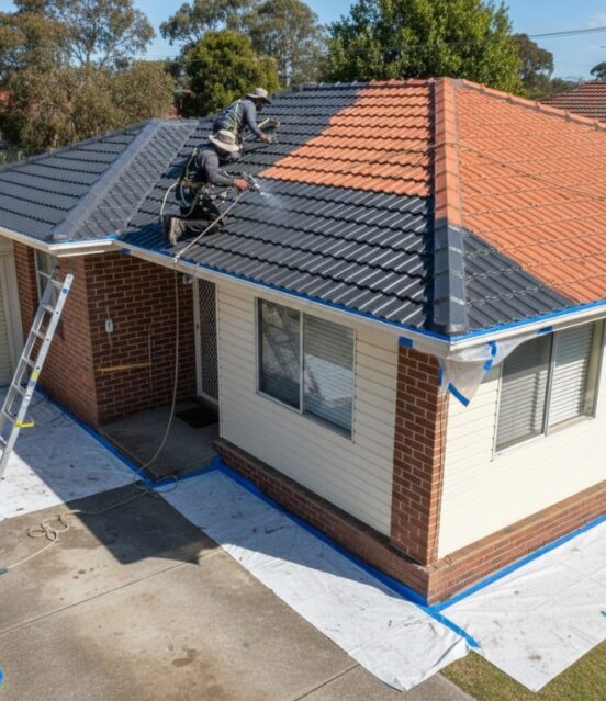 What’s involved in a proper roof paint job